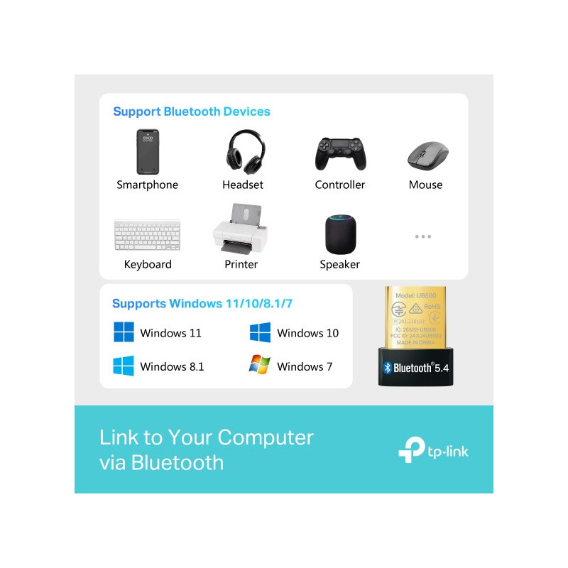 TP-Link UB600 Bluetooth 5.3 Nano USB adaptér
