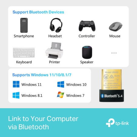 TP-Link UB600 Bluetooth 5.3 Nano USB adaptér