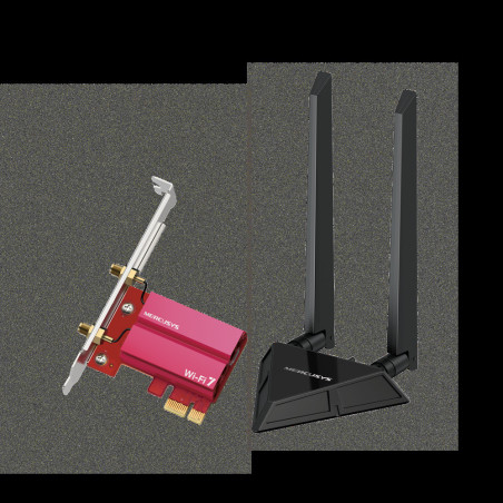 Mercusys MA49BE BE9300 Tri-Band WiFi7 PCIe adaptér