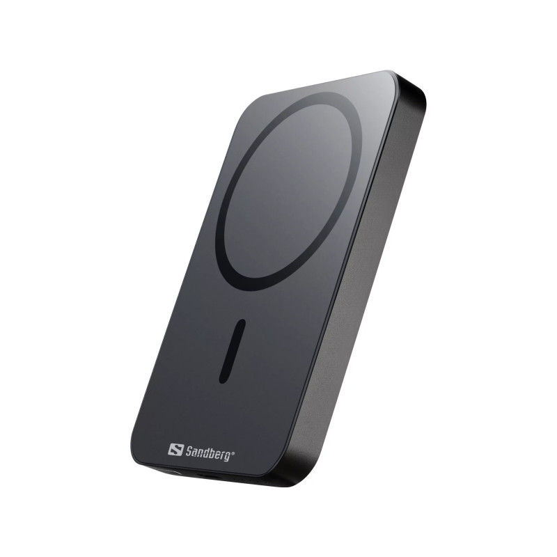 Sandberg Magnet Wireless Powerbank 5000 ALU