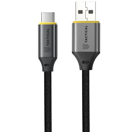Tactical Fast Rope Aramid 2.0 Cable USB-A/USB-C 1m