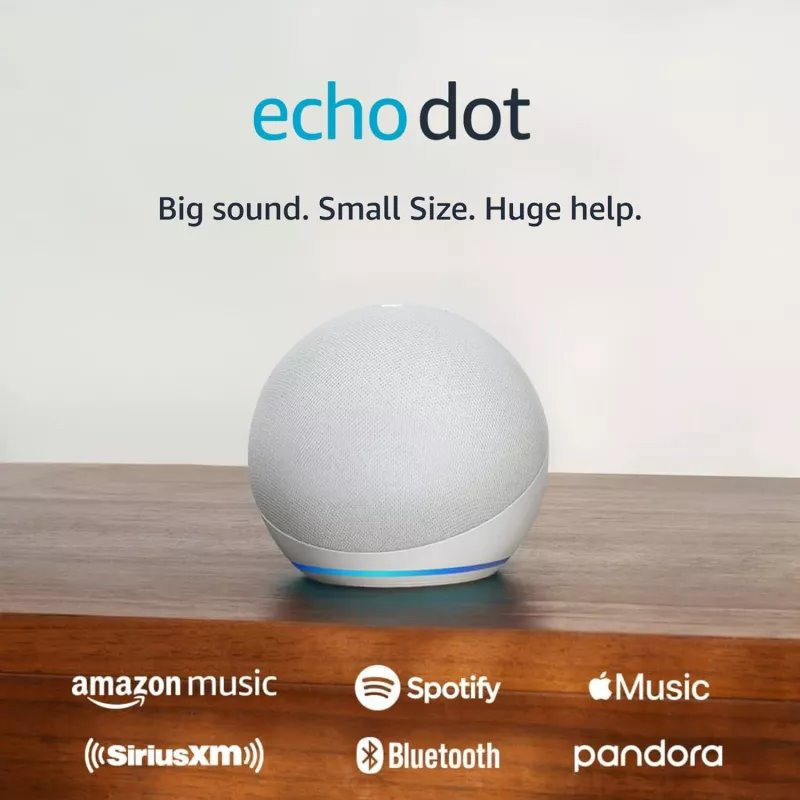 Hlasový asistent Echo Dot 5 white