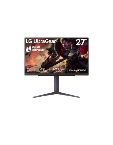 LG UltraGear/27GS85Q-B/27"/IPS/QHD/180Hz/1ms/Black/2R