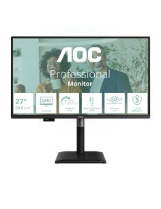 AOC/Q27P4CV/27"/IPS/QHD/120Hz/4ms/Čierna/5R