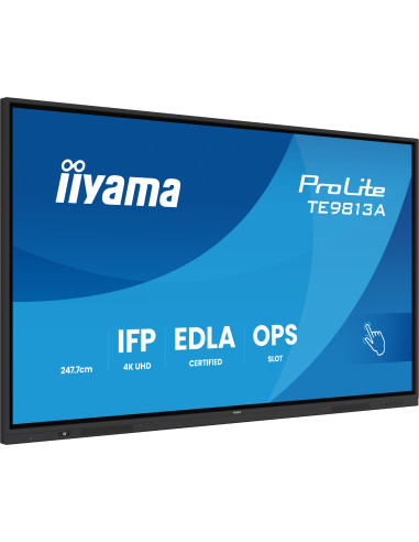 98" iiyama TE9813A-B1AG: IPS, 4K, 40P, EDLÁ