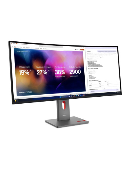 Lenovo ThinkVision/P40WD-40/39,7"/IPS/wUHD/120Hz/4ms/Čierna/3R