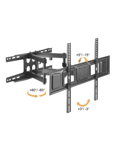 Výsuvný držiak Brateck LPA63-466 pre TV 37"-80" 40kg polohovateľný nástenný