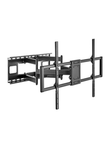 Výsuvný držiak Brateck LPA77-696 pre TV 60"-120" 120kg polohovateľný nástenný Heavy Duty