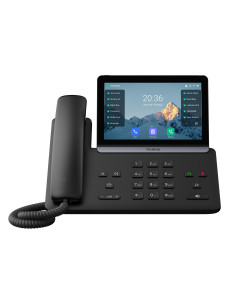 Yealink SIP-T88W SIP telefón, PoE, 7" bar. LCD, GigE, 16 SIP účtov, BT, Wi-Fi 6