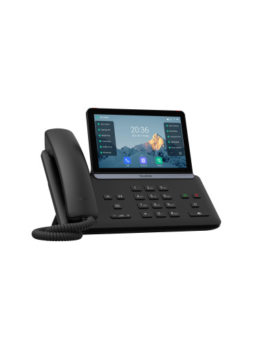 Yealink SIP-T88W SIP telefón, PoE, 7" bar. LCD, GigE, 16 SIP účtov, BT, Wi-Fi 6