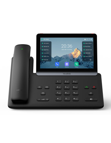 Yealink SIP-T88W Pro SIP telefón, PoE, 7" bar. LCD, GigE, 16 SIP účtov, BT slúchadlo, Wi-Fi 6