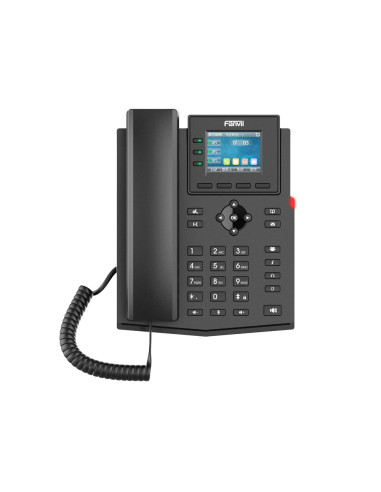 Fanvil X303-2, dvojvodičový IP telefón, 4 SIP účty, 2,4" farebný displej, 3DSS