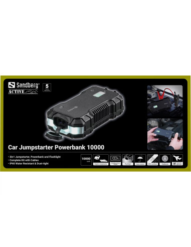 Sandberg Car Jumpstarter Powerbank 10000
