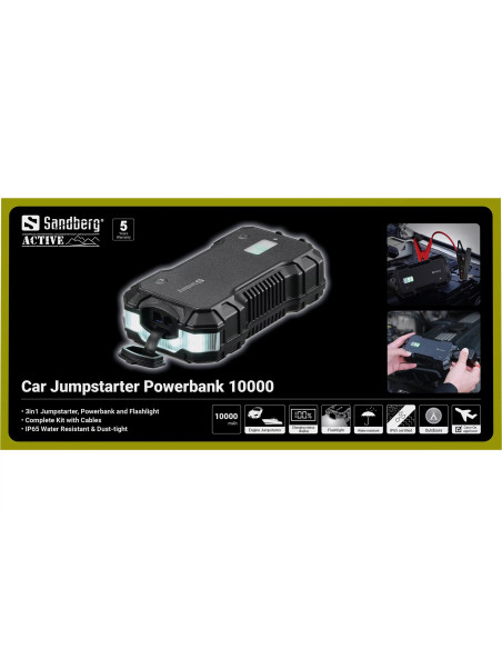 Sandberg Car Jumpstarter Powerbank 10000