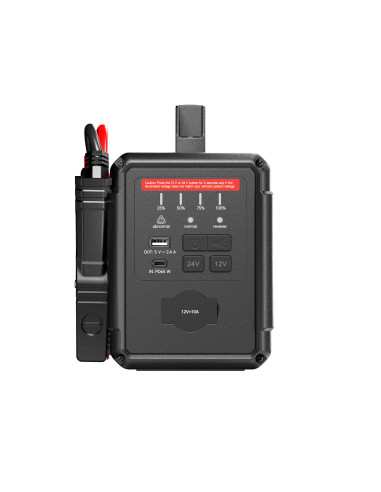 TOPDON Car Jump Starter V4000 HD/3000A (24V)/4000A (12V)/24000mAh/16l benzín/16l diesel/ LED svetlo |
