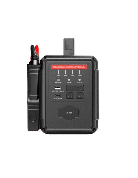 TOPDON Car Jump Starter V4000 HD/3000A (24V)/4000A (12V)/24000mAh/16l benzín/16l diesel/ LED svetlo |