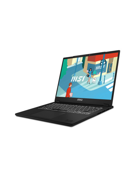 MSI Modern/14 H D13MG/i7-13620H/14"/WUXGA/16GB/1TB SSD/UHD/W11H/Black/2R