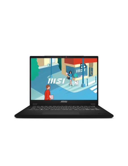 MSI Modern/14 H D13MG/i7-13620H/14"/WUXGA/16GB/1TB SSD/UHD/W11H/Black/2R