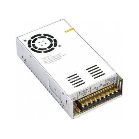 Priemyselný zdroj Carspa 24V=/400W spínaný S-400/24