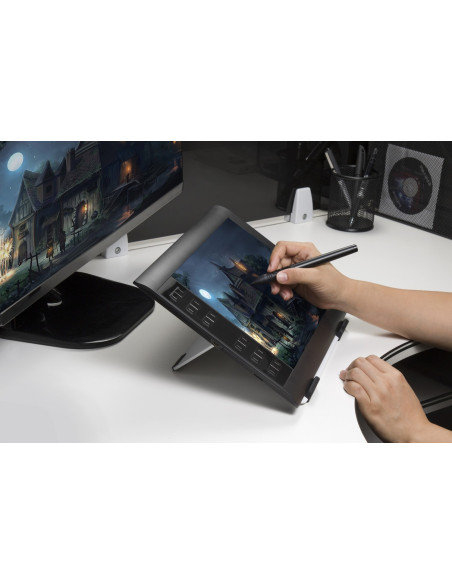 EVOLVEO TopLift, hliníkový podstavec pod notebook, čierny