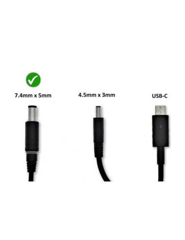 Dell AC adaptér 360W 7,4mm GAN pre Alienware AA16250, AA18250, m16 R1, m18 R1, M18 R2, x16 R2