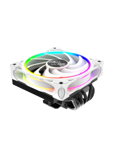 AKASA chladič CPU - SOHO H6L RGB white