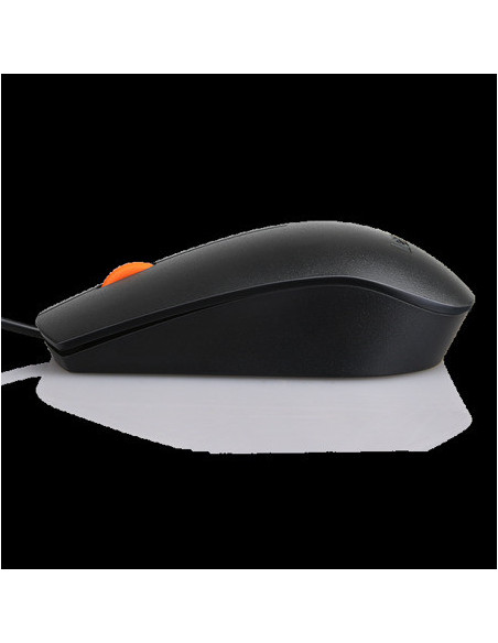Lenovo 300/Kancelárska/Optická/1 600 DPI/Drôtová USB/Čierna