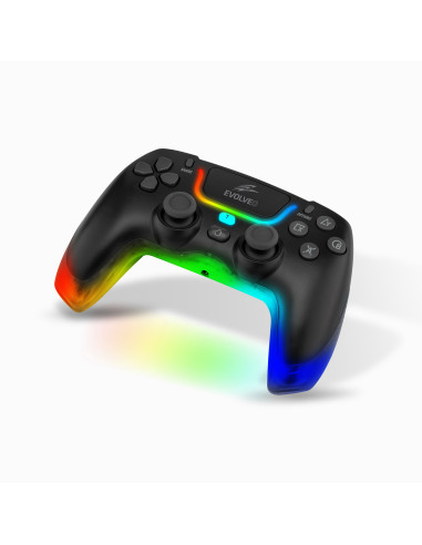 EVOLVEO Ptero2, bezdrôtový & drôtový gamepad pre PC, PS3/4/5, iOS, Android, Switch, čierny