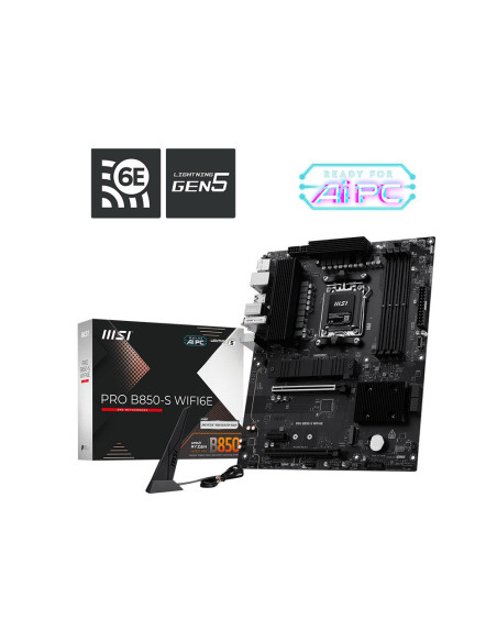 MSI PRO B850-S WIFI6E/AM5/ATX