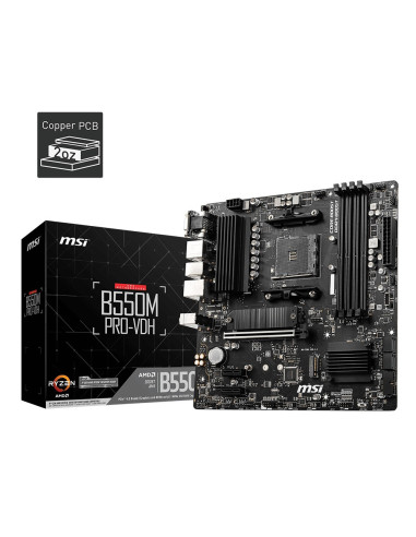 MSI B550M PRO-VDH/AM4/mATX