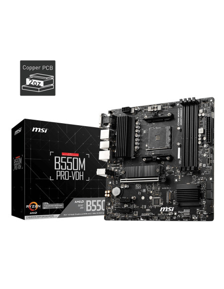 MSI B550M PRO-VDH/AM4/mATX
