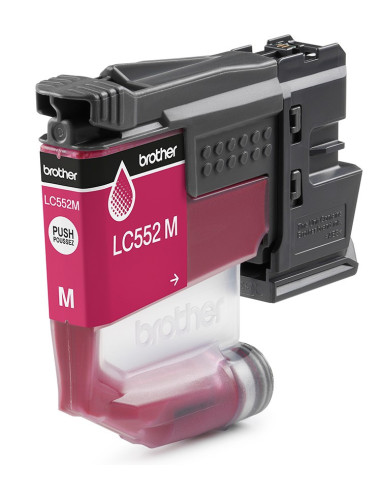 Brother LC-552M - atrament purpurový