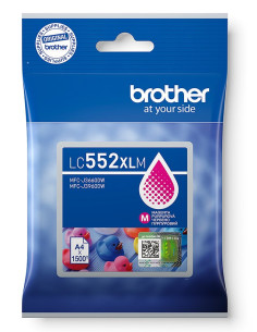 Brother LC-552XLM - atrament purpurový XL
