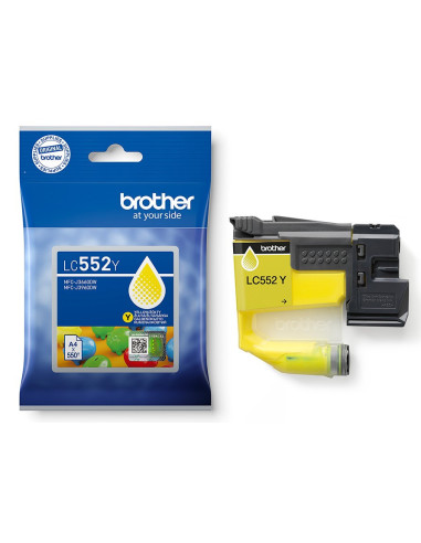 Brother LC-552Y - atrament žltý