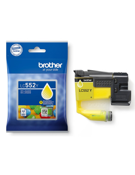 Brother LC-552Y - atrament žltý