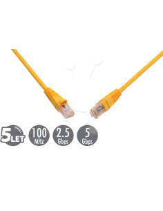 SOLARIX patch kábel CAT5E UTP PVC 2m žltý