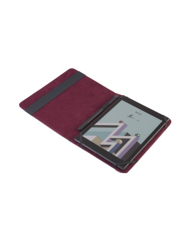 C-TECH PROTECT púzdro z pravej kože pre 8" zariadenie, RLC-01, bordó