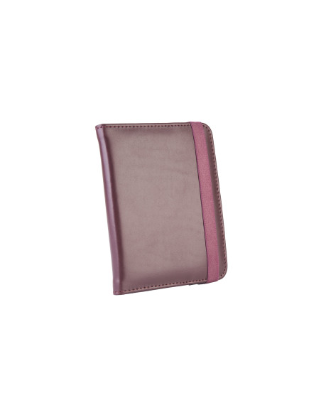 C-TECH PROTECT púzdro z pravej kože pre 6" zariadenie, RLC-02, bordó