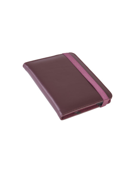 C-TECH PROTECT púzdro z pravej kože pre 6" zariadenie, RLC-02, bordó