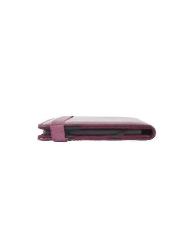 C-TECH PROTECT púzdro z pravej kože pre 6" zariadenie, RLC-02, bordó