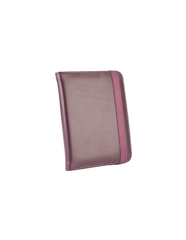 C-TECH PROTECT púzdro z pravej kože pre 6" zariadenie, RLC-02, bordó