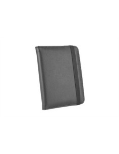 C-TECH PROTECT púzdro z pravej kože pre 6" zariadenie, RLC-02, čierne