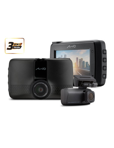 Kamera do auta MIO MiVue 903WD Pro Dual 2.5K HDR WIFI GPS Starvis2 Smartbox