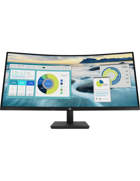 HP P34hc 34"UHD/250/DP/HDMI/5ms napája do 65w (usb-c)