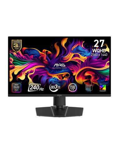 MSI MAG/273QP QD-OLED X24/26,5"/QD-OLED/QHD/240Hz/0,03ms/Čierna/3R