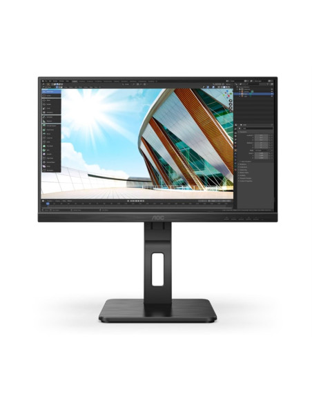 AOC/Q24P2Q/23,8"/IPS/QHD/75Hz/4ms/Black/3R
