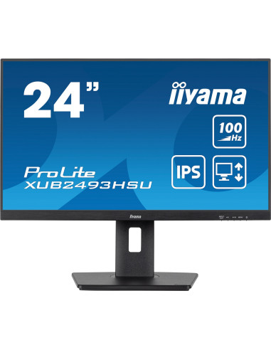 iiyama ProLite/XUB2493HSU-B7/23,8"/IPS/FHD/100Hz/1ms/Black/3R
