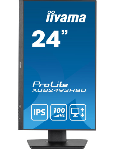iiyama ProLite/XUB2493HSU-B7/23,8"/IPS/FHD/100Hz/1ms/Black/3R