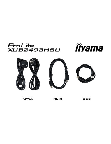 iiyama ProLite/XUB2493HSU-B7/23,8"/IPS/FHD/100Hz/1ms/Black/3R