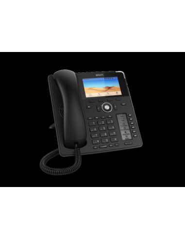 SNOM D785 IP tel., PoE, 4,3" LCD, 6 (24) prog. hr.,